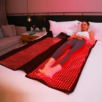 Red Infrared Light Therapy Bag for Whole Body, 70Inch*32Inch*12Inch,2520 Leds for Full Body Red Light Therapy Mat at Home