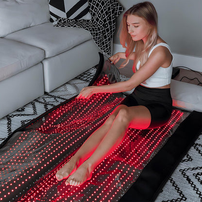 Red Infrared Light Therapy Bag for Whole Body, 70Inch*32Inch*12Inch,2520 Leds for Full Body Red Light Therapy Mat at Home